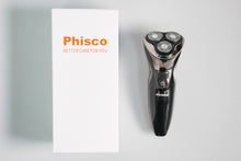 Phisco Beard clippers Wet &amp; Dry Waterproof Men&#39;s Electric Shaver RMS8112 Black
