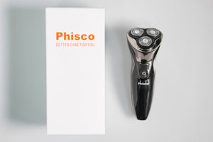 Phisco Beard clippers Wet & Dry Waterproof Men's Electric Shaver RMS8112 Black